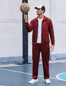 Ensemble de survêtement personnalisé pour homme 2025, doublé en polaire, mélange de coton 300GSM, vêtements de sport de gym, sweat-shirt à capuche, jogging, ensemble d'entraînement deux pièces - Product Image 6