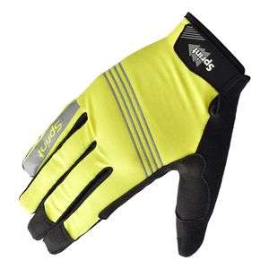 Guantes de Ciclismo Negros con Dedos Completos, Transpirables, Antideslizantes, con Gel en la Palma, para Ciclismo y Deportes al Aire Libre - Product Image 5
