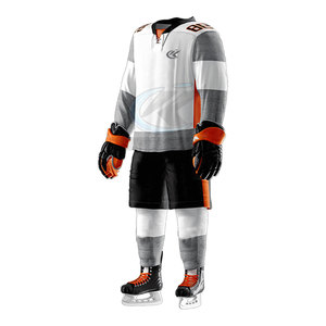 Uniforme de hockey sur glace en polyester respirant de qualité supérieure, design personnalisé, pour hommes adultes, vêtements de sport, meilleur prix - Product Image 6