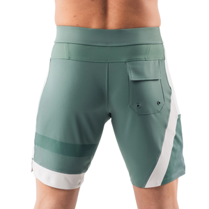 Shorts de bain pour hommes Aztec à séchage rapide, extensibles, design color block athlétique pour le surf, la plage, la natation, les sports nautiques OEM ODM - Product Image 2
