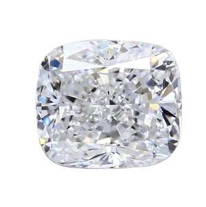 Diamant de laboratoire taille coussin 1,00 carat, 0,5 ct, 2 ct, 3 ct, 5 ct, IGI HPHT CVD, diamant non monté - Product Image 2
