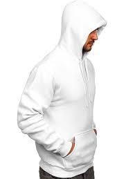 Sweat à capuche blanc premium épais – Vente en gros, molleton de coton 360-400 GSM - Product Image 2