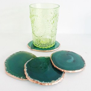 Emerald Wave Resin <b>Coasters</b> emerald resin <b>coasters</b> ocean inspired <b>coasters</b> handmade resin decor aesthetic <b>drink</b> <b>coasters</b> glossy - Product Image 1