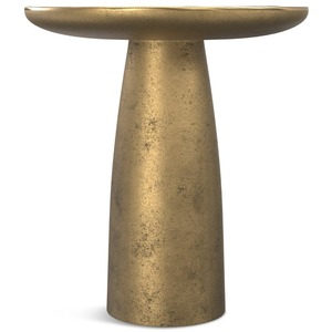 Fancy Look Metal <b>Side</b> <b>Table</b> <b>Round</b> Top Handmade Casted Aluminium <b>Table</b> Pedestal <b>Table</b> for Living Room and Bedroom - Product Image 1