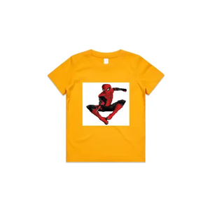 Youth Boys and Girls 100% <b>Polyester</b> <b>T</b>-<b>Shirt</b> so Soft for Sublimation Printing Customized Colors & Logo High Quality - Product Image 1