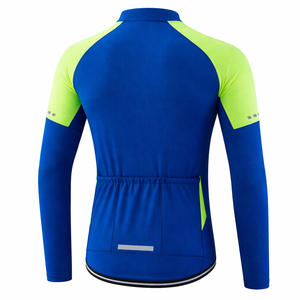 OEM Custom <b>Cycling</b> Jersey <b>Men</b> Summer Lightweight Breathable Road Bike Shirt with Sublimation Printing Design - Product Image 2