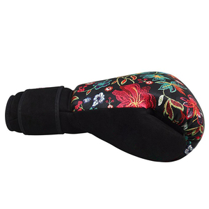 Factory Wholesale High Quality 6oz 8oz 12oz Kick Boxing <b>Gloves</b> Professional Cowhide PU Leather Custom Logo PVC Sportswear - Product Image 5