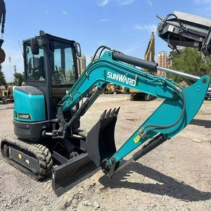 Composants hydrauliques de mini-excavatrice de haute qualité, moteur diesel, boîte de vitesses, chenilles en caoutchouc, engins de construction pour travaux de terrassement - Product Image 1