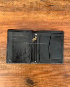 Cartera plegable personalizada de cuero genuino de alta calidad para hombre, gran oferta, carteras de estilo duradero de lujo de cuero de alta calidad - Product Image 4