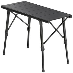 Mesa de Picnic Plegable Negra para Acampar, Actividades al Aire Libre y Uso como Mesa de Café - Product Image 5