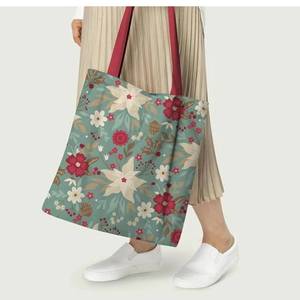 Bolsa de Compras Reutilizable de Algodón 100% Puro con Impresión Personalizada y Logotipo Privado, en Oferta - Product Image 3