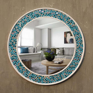 Espejo de pared de nácar de lujo mejora tu diseño interior decoración del hogar MOP espejo de pared para decoración dormitorio Hotel restaurantes - Product Image 1