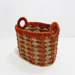 Cesta Organizadora de Juguetes y Ropa de Fibra Natural de Seagrass con Asas Integradas - Product Image 4