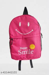 Bolso Pithoo Mediano de Lona con Diseño de Sonrisa Feliz, Elegante y Popular, para Mujeres, Niñas, Estudiantes y Accesorios Cotidianos, Disponible para la Venta - Product Image 4
