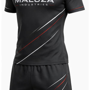 Camiseta de Rugby Sublimada con Diseño Nuevo 2026, Logotipo Personalizado, Jersey de Rugby Unisex de Alta Calidad, Elástico en 4 Direcciones, Conjunto de Rugby Corto - Product Image 2