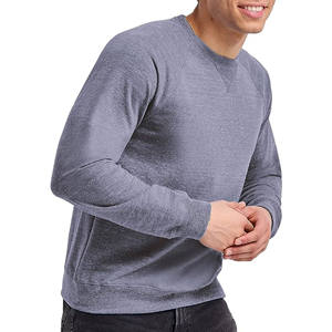 Wholesale Custom <b>Men's</b> Rival Fleece Crew Sports <b>Jumper</b> Regular Fit Comfortable <b>Warm</b> V-neck Polyester/Cotton Plain Dyed - Product Image 3