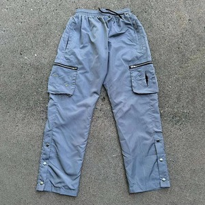 Wholesale Men's Casual Style Polyester/<b>Nylon</b> Windbreaker <b>Jogger</b> Pants Custom Plus Size Midweight Elastic Waist Eco-Friendly - Product Image 1