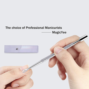 ที่ดันหนังกำพร้าเล็บ MARI INSTRUMENTS รุ่น J2 ทำจากสแตนเลส สำหรับตกแต่งเล็บ ดันหนังกำพร้าได้สองด้าน ใช้ได้กับเล็บอะคริลิค - Product Image 6