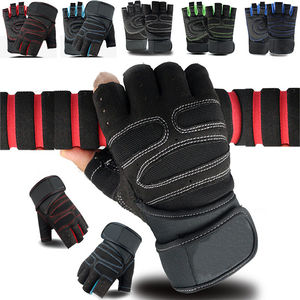 Gants de cyclisme unisexes sans doigts, antidérapants, absorbant les chocs, respirants - Product Image 2