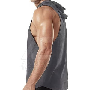 Hoodie de sport sans manches pour la course, l'entraînement et le style urbain - Product Image 3