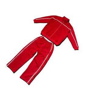 Chándal unisex con logotipo personalizado, chaqueta cortavientos con rayas reflectantes, conjunto de pantalones de chándal acampanados, chándales holgados para invierno 2026 - Product Image 3