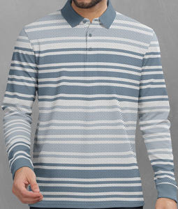 Camisas Polo Casuales de Verano para Hombre, Cuello Alto, Tejido de Punto, Manga Corta, Transpirables, Estilo Business, Tallas Grandes para Adultos - Product Image 2