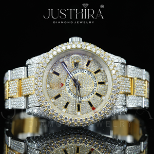 นาฬิกาควอตซ์เพชรโมอิสซาไนต์ขายดีอันดับต้นๆ สำหรับผู้หญิง แฟชั่นเครื่องประดับ กันน้ำ ของขวัญ นาฬิกา มีจำหน่ายจำนวนมาก - Product Image 6