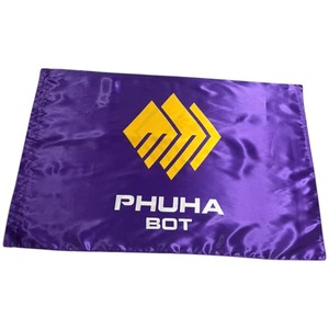 Banderas Rectangulares de Poliéster Kim, Bandera Promocional Colgante con Asta de Aluminio, Impresión Digital, Modelo Duradero ATF01, Bolsa de Papel - Product Image 6