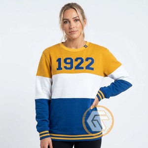 Sweat-shirt en coton brodé sur le devant, personnalisé, de haute qualité, Sigma Gamma Rho, hiver, écologique, pour femmes, GREEK TREASURES - Product Image 1