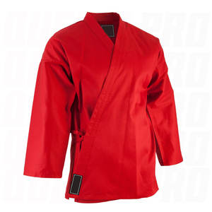 Uniforme Profesional de Karate, Muy Ligero, Rojo, para Entrenamiento, Competencia, Práctica de Artes Marciales, Tejido Transpirable y Duradero - Product Image 2