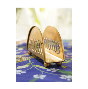 Porta Servilletas de Latón, Adecuado para Mesa de Comedor, Soporte Decorativo para Servilletas, para Hogar y Restaurante - Product Image 3