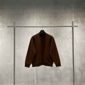 Hoodie en coton 100% de haute qualité, 345 g/m², surdimensionné, tricoté, style streetwear, lourd, avec logo personnalisé, col montant, doublure polaire, pour l'hiver - Product Image 1
