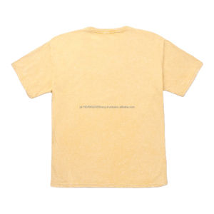 เสื้อยืดคอตตอนคุณภาพสูง พิมพ์โลโก้ได้ตามสั่ง ทรงหลวม ไหล่ตก ไซส์ใหญ่พิเศษ เสื้อยืดผู้ชายลำลอง สไตล์สตรีทแวร์ ขายส่ง - Product Image 4