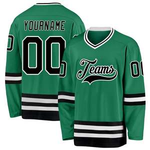 Jersey de hockey sobre hielo a precio económico, el más vendido, de tela suave, diseño personalizado, para venta en línea. - Product Image 1