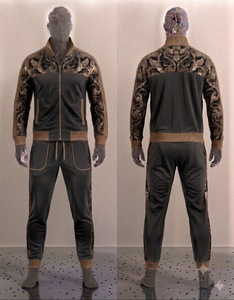 Unisex Pink Camouflage Tracksuit Set Full <b>Zip</b> <b>Hooded</b> Jacket Jogger Pants Casual Sportswear Autumn Wear Regular Fit - Product Image 6