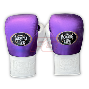 Guantes de Boxeo No Boxing No Life, de Cuero Genuino Premium, Profesionales, con Cierre de Gancho y Bucle, para Entrenamiento, Fabricante OEM - Product Image 5