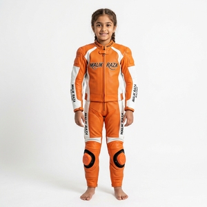 Combinaison de moto en cuir personnalisée pour enfants - Design sur mesure, ajustement personnalisé et logo - Product Image 6