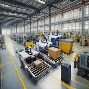 Máquina Selladora de Cajas Eléctrica de Fácil Operación, con Correa de Transmisión, Selladora de Cartón de Alta Calidad, Semiautomática - Product Image 1