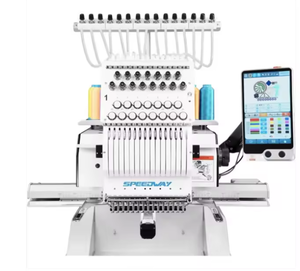 SPEEDWAY BC-1501 15 Needle Computerized <b>Automatic</b> Industrial Embroidery <b>Machine</b> - Product Image 1