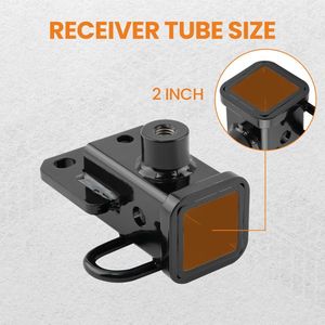 Gancio di traino da 2 pollici Classe 3 6000 libbre per Dodge Ram 1500 2019-2024 - Product Image 3