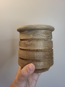 Ensemble mortier et pilon en bois naturel de qualité alimentaire, fait main, durable et écologique, 300 ml, pour épices, cuisine - Vente en gros AZ ENTERPRISES - Product Image 5