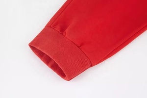 Conjunto de Sudadera con Capucha y Pantalones Deportivos para Hombre, Diseño Color Block, Informal, para Invierno, con Cordón Ajustable, Personalizable OEM - Product Image 4