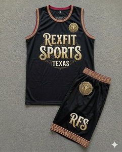 Conjunto de Uniforme de Baloncesto Personalizado para Hombres y Jóvenes, Jersey Impreso con Nombre, Número y Logotipo del Equipo, Conjunto Deportivo Rexfit - Product Image 6