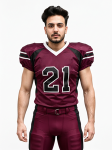 Wholesale American Football Team Uniform Custom Jersey Pants Set Bulk Sports <b>Clothing</b> Game Training Apparel Practice Wear Team S - Product Image 2