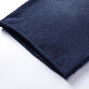 T-shirt lavé à bord brut surdimensionné personnalisé à la mode 305gsm t-shirts délavés au soleil - Product Image 5