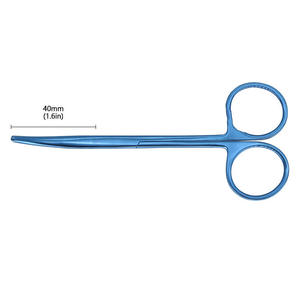 Ciseaux ophtalmiques à pointes courbes et émoussées pour ennucléation, instruments chirurgicaux, vente directe usine - Product Image 1