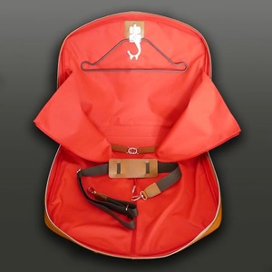 Handmade Genuine Leather Classic Luxury Water Resistant Lightweight Suit Carrier Foldable Garment Bag Heavy-Duty Zipper Casual - Product Image 3