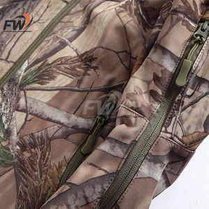 Veste de chasse en tissu composite camouflage Multicam vert de haute qualité, vêtements de chasse en plein air, safari, pêche, jungle - Product Image 5