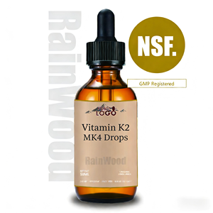 Gotas de Vitamina K2 MK4 Rainwood, Suministro a Granel, Apoya el Bienestar <span class=keywords><strong>Esquelético</strong></span> y Cardiovascular, Certificado por NSF - Product Image 1