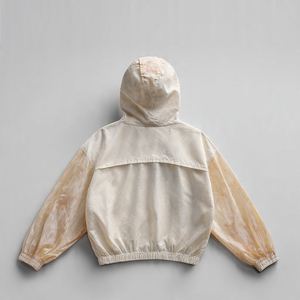 Sudadera con capucha impermeable 100% nailon OEM, unisex, cortavientos, con cremallera, para camping, calle, para hombre. - Product Image 6